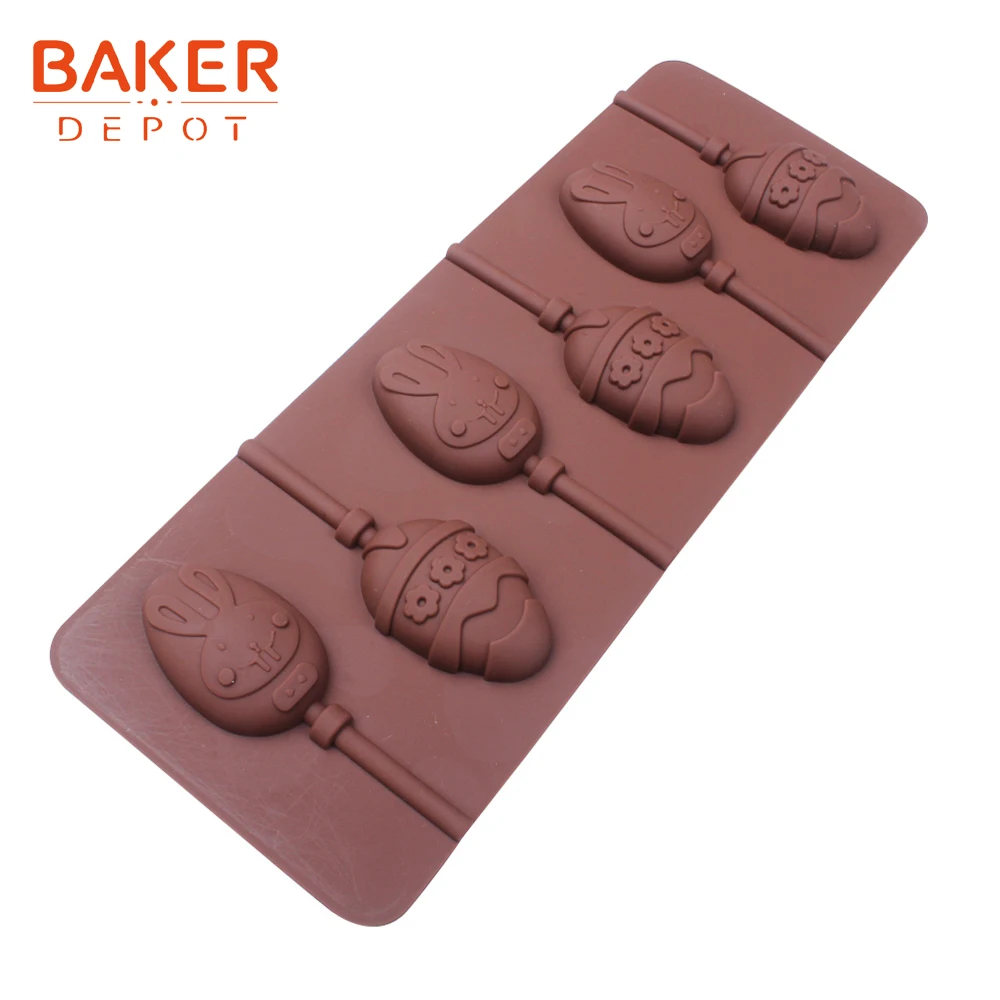 BAKER DEPOT силиконовая форма для леденцов инструмент украшения торта Пасхальный