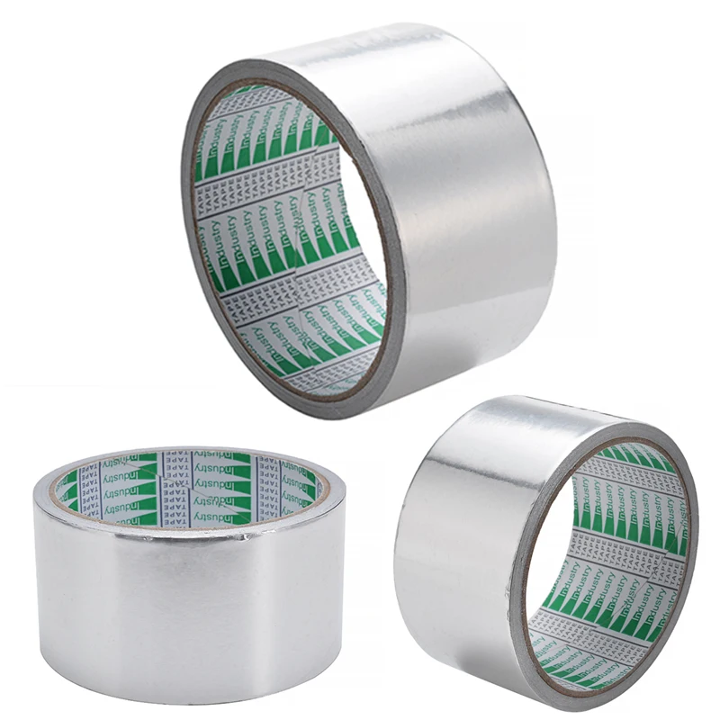 

Лента самоклеящаяся из алюминиевой фольги, 48 мм x 10 м, 1 рулон