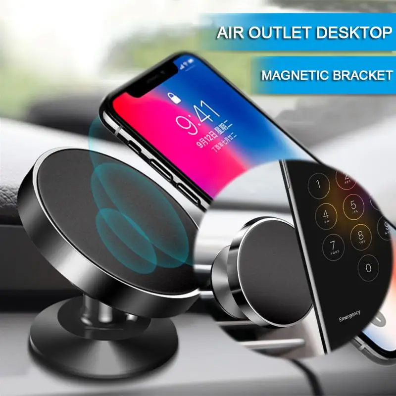 Автомобильный держатель для телефона gps магнитный на вентиляционное отверстие