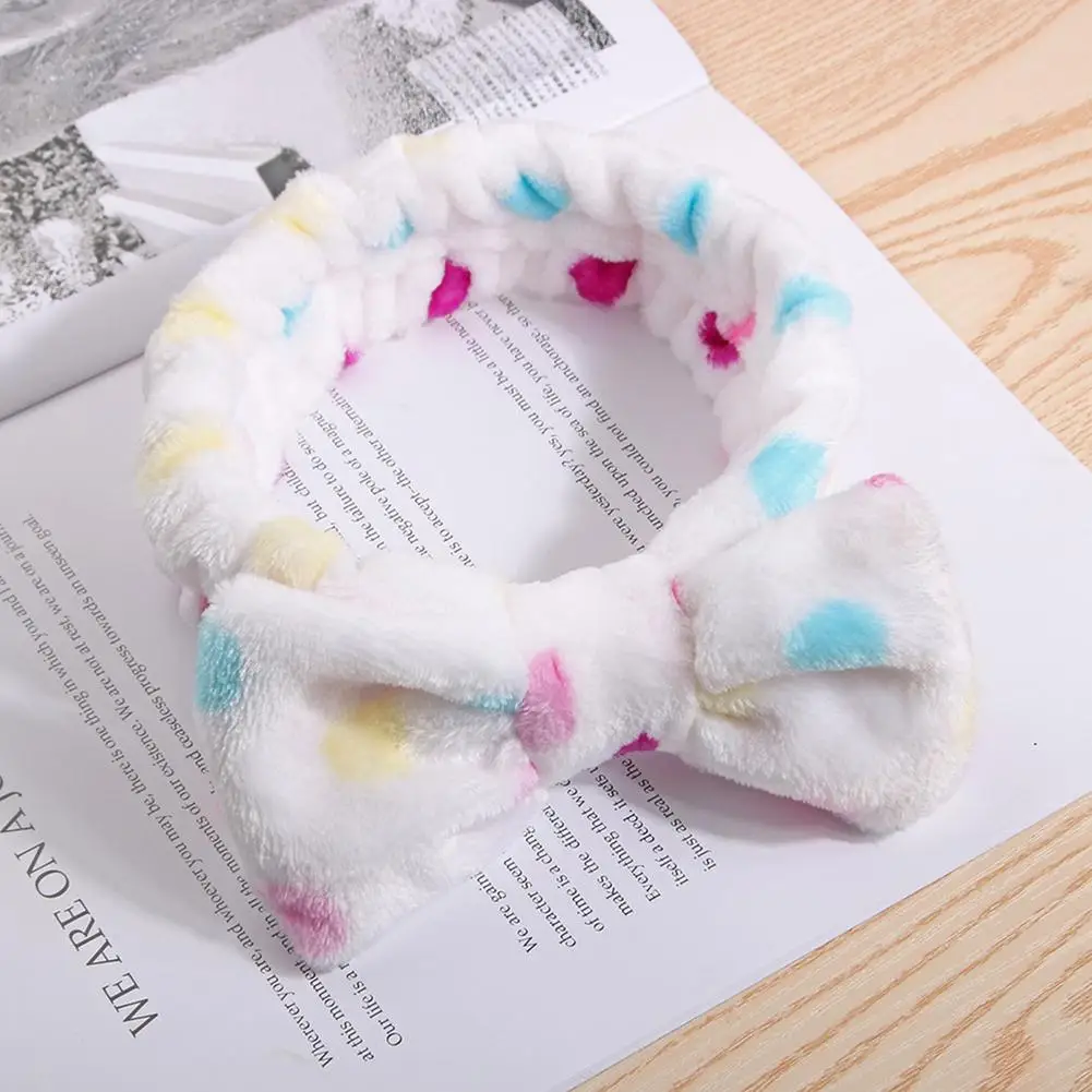 

Shower Bowknot Headbands Head Wraps Hair Bands for Makeup