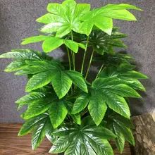 70 CM 18 Leaf Large Artificial Palm Tree Tropical Green Rare Plants Indoor and Outdoor Leaf Hotel Office Christmas Home Decor