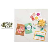 metal cutting dies and stamps stencils for diy scrapbooking stampphoto album decorative embossing paper crafts delicate petals