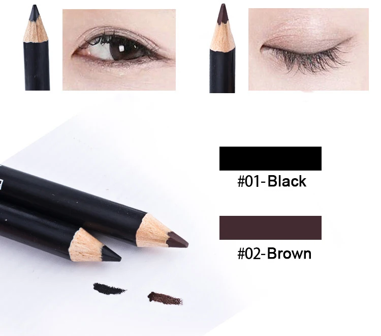 

Waterproof Black Eyebrow Pen Lasting Charming Cosmetics Eyeliner Pencil Women Eyes Makeup Eyeliner Pen