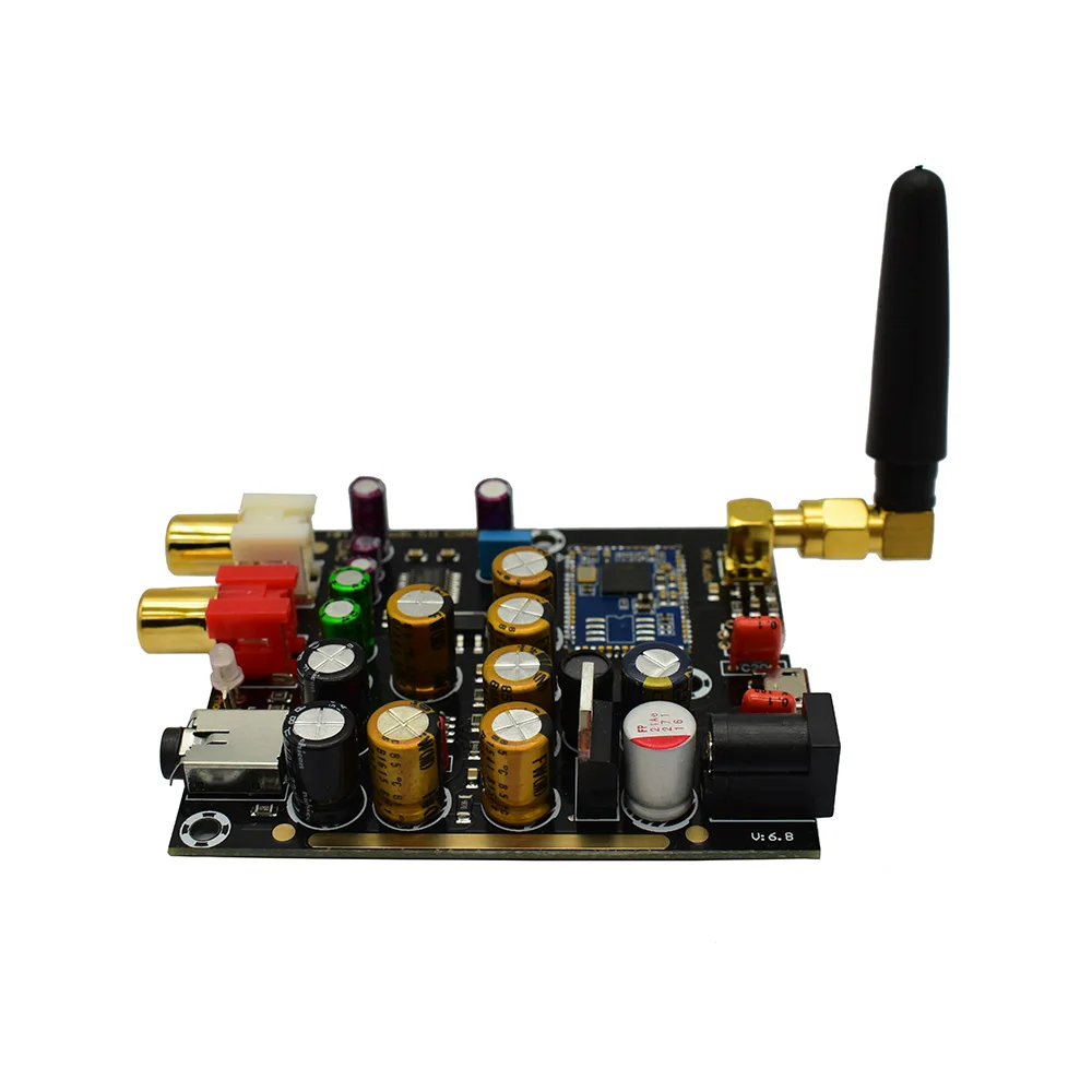 Lusya CSR8675 Bluetooth 5,0 беспроводной приемник APTX HD PCM5102A декодирование с антенной поддержка 24BIT DAC A6-003