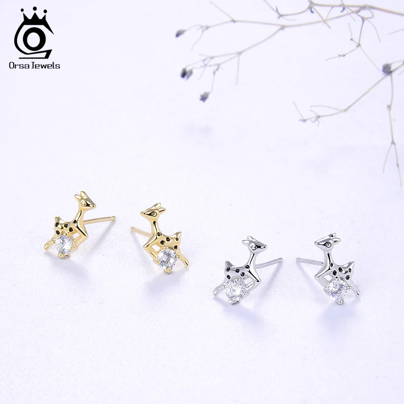 Ювелирные изделия ORSA JEWELS S925 женское Рождественское украшение модные ювелирные