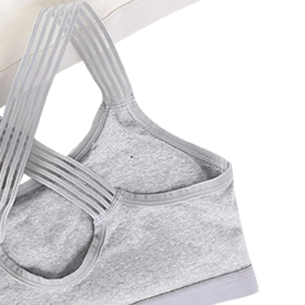 Женский укороченный топ сексуальный бюстгальтер без стальных колец спортивный