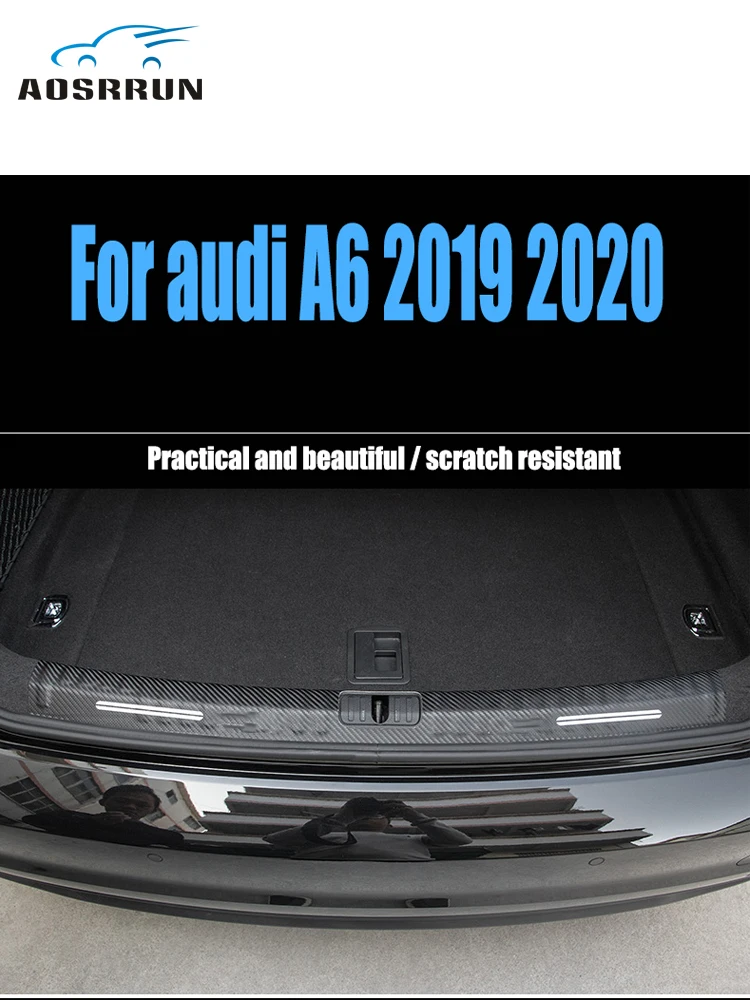 Для Audi A3 A4 A6 2012 2013 2014 2015 2016 2017 2018 2019 2020 Стайлинг автомобиля полиуретан после