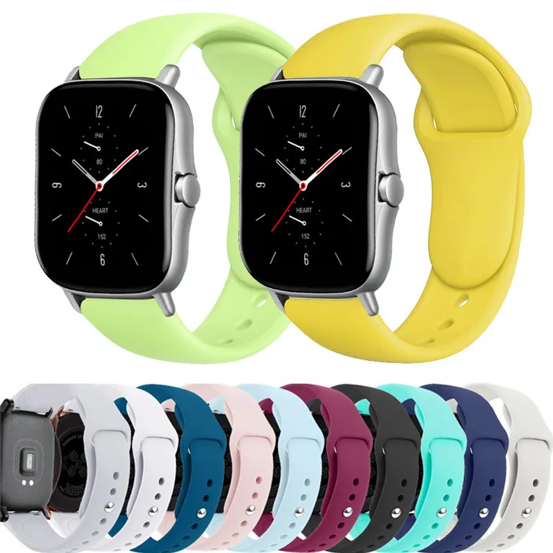 Ремешок для Huami Amazfit gts 2 Mini gts2 gtr 47 мм 42 сменный Браслет смарт-часов 22/20 браслет