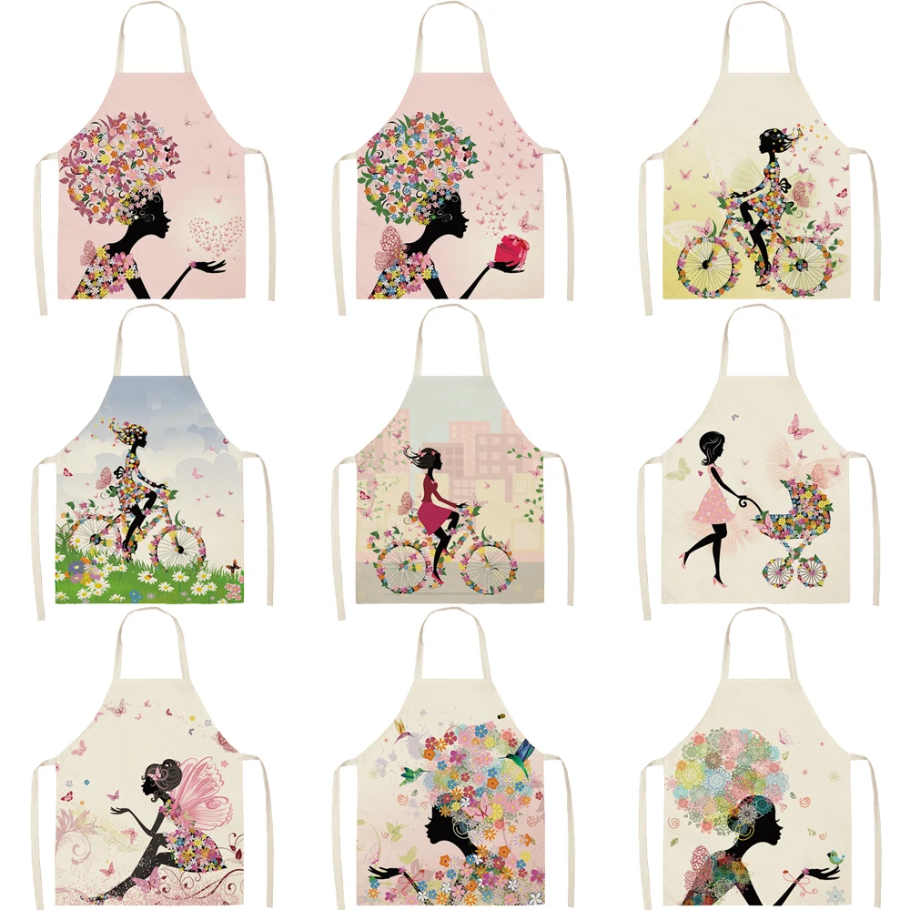 Кухонные фартуки FYMX с изображением бабочек и девочек элегантный стильный