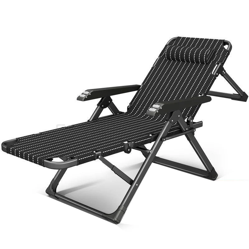 

Recliner folding chair lunch break nap winter summer dual-purpose bed balcony household leisure backrest beach chair