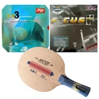 Профессиональная комбинированная ракетка Galaxy YINHE W-6 длинная ракетка Shakehand-FL с RITC729 FOCUS3 Snipe и DHS NEO Hurricane 3