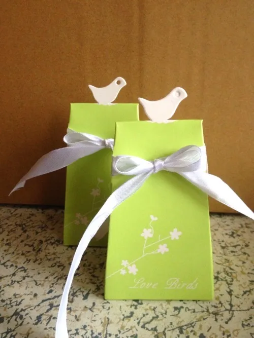 (100 шт./лот) уникальная свадебная Сувенирная Коробка подарок с этим кольцом