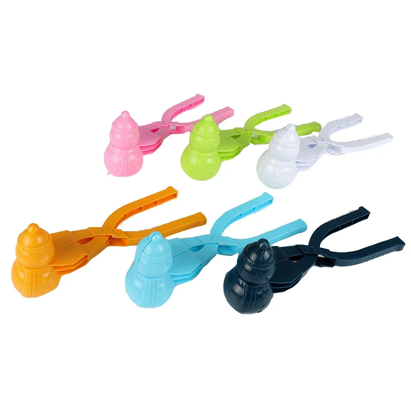 

Новинка, пластиковый зажим для изготовления зимних снеговиков, Детская уличная форма для песка, снежного шара, игрушки, зажим для снеговика,...