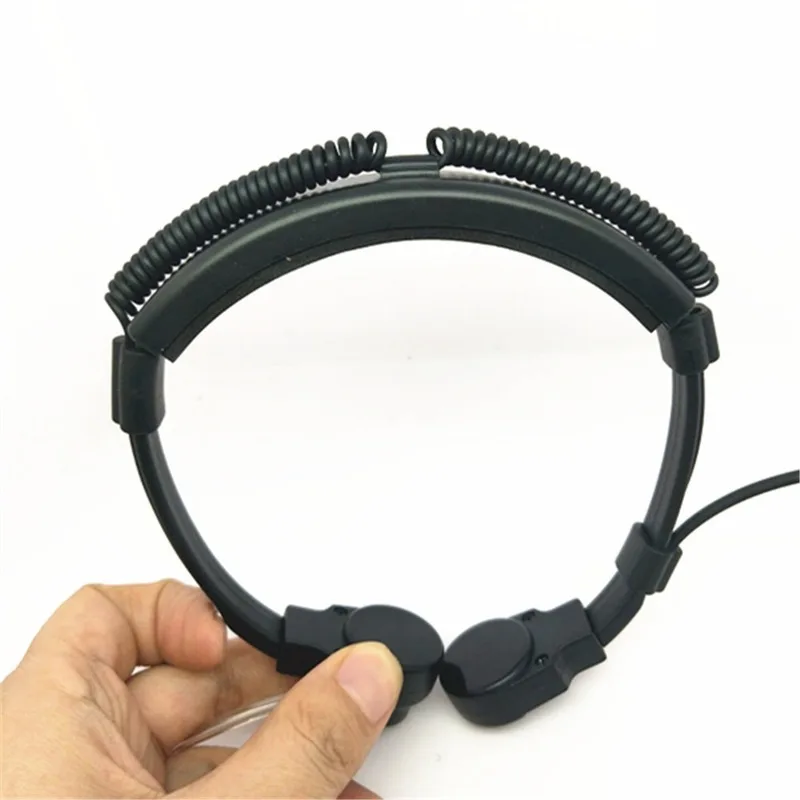 

OPPXUN retractable throat control hand-guided streaming headset PTT for Motorola APX6000 DP4601 XiR P8268 8200 walkie-talkie
