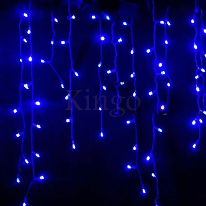 Соединяемая Гирлянда занавеска 3 5 м 96 светодиодов гирлянда сосулька
