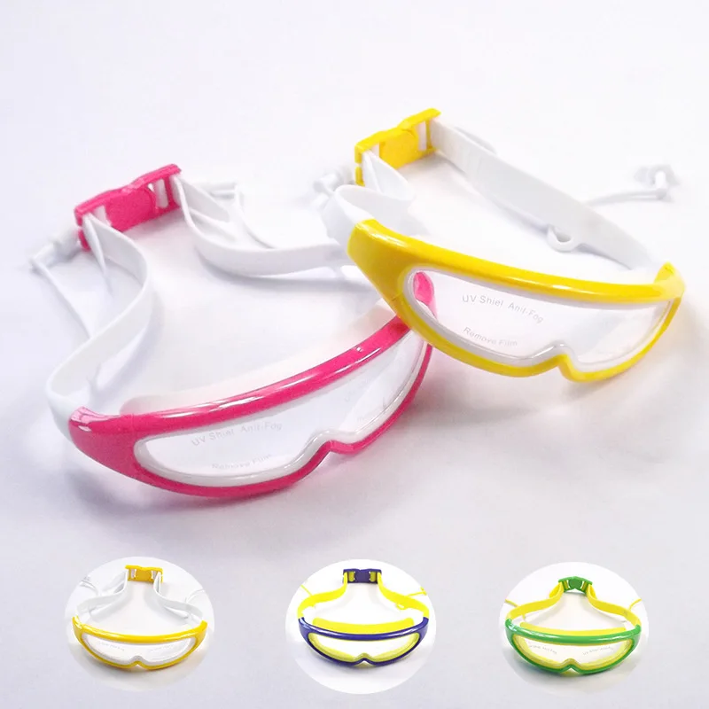 

Kids Swim Goggles Children 3-8Y Wide Vision Anti-Fog Anti-UV Snorkeling Diving Mask Ear Plugs Diving Mask Ear Plugs
