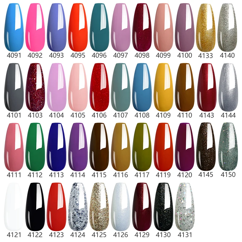 

Clou Beaute 8 ML Top Base Coat Gel Polish 114 Colors UV Long Lasting Semi Permanent Nails Art Gel Nail Polish Lakiery Hybrydowe