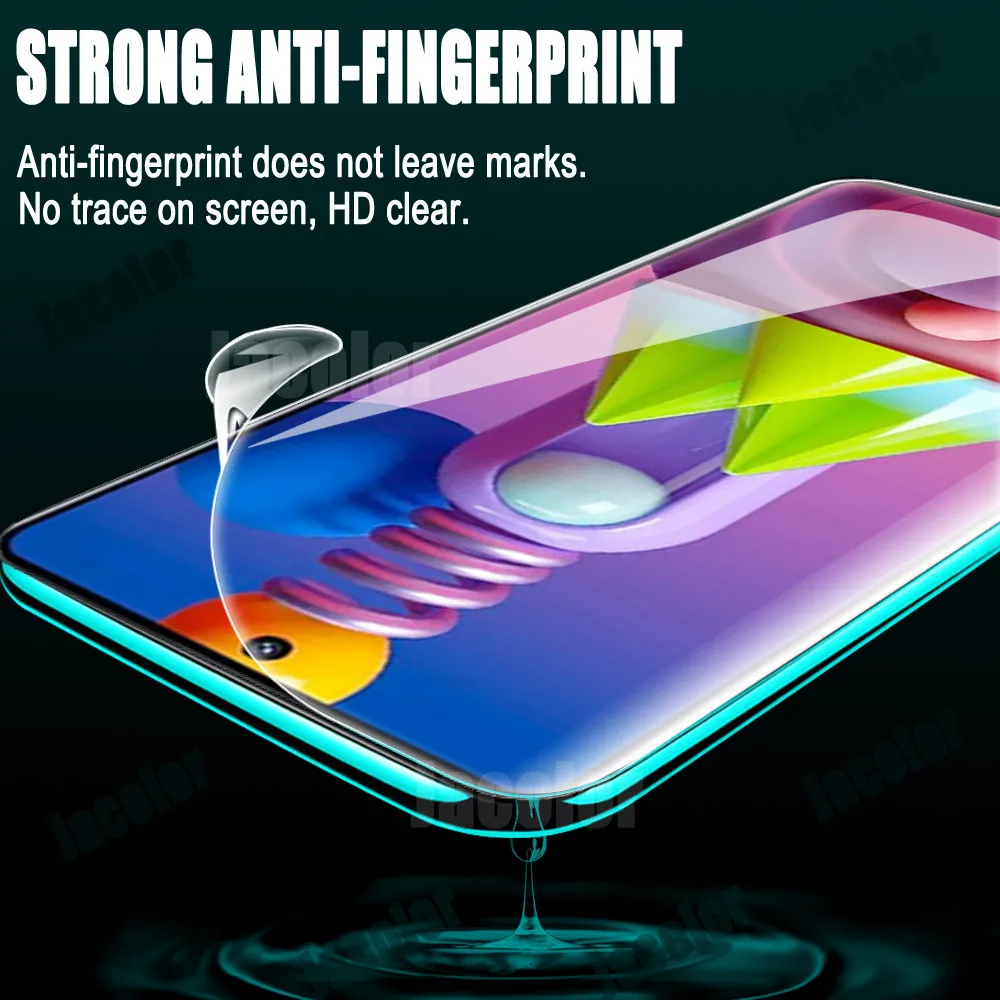 Гидрогелевая пленка 3 в 1 для Samsung Galaxy M51 M42 M40 M32 M31 M31S M30S M22 M21 M11M02S экран + задняя