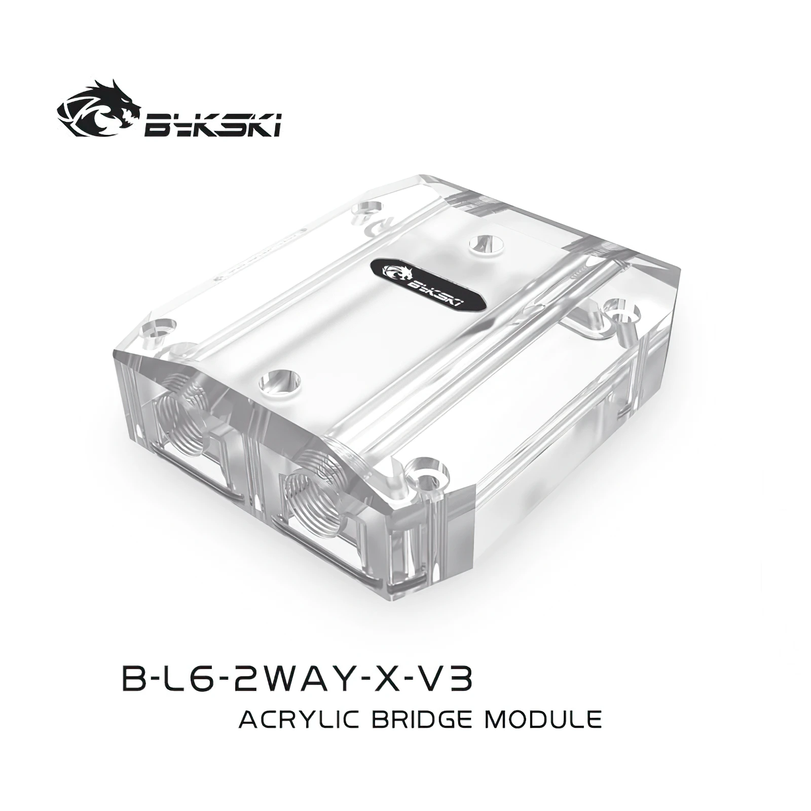 Модуль соединения Bykski для GPU Block модуль подключения SLI/CF с функцией установки на