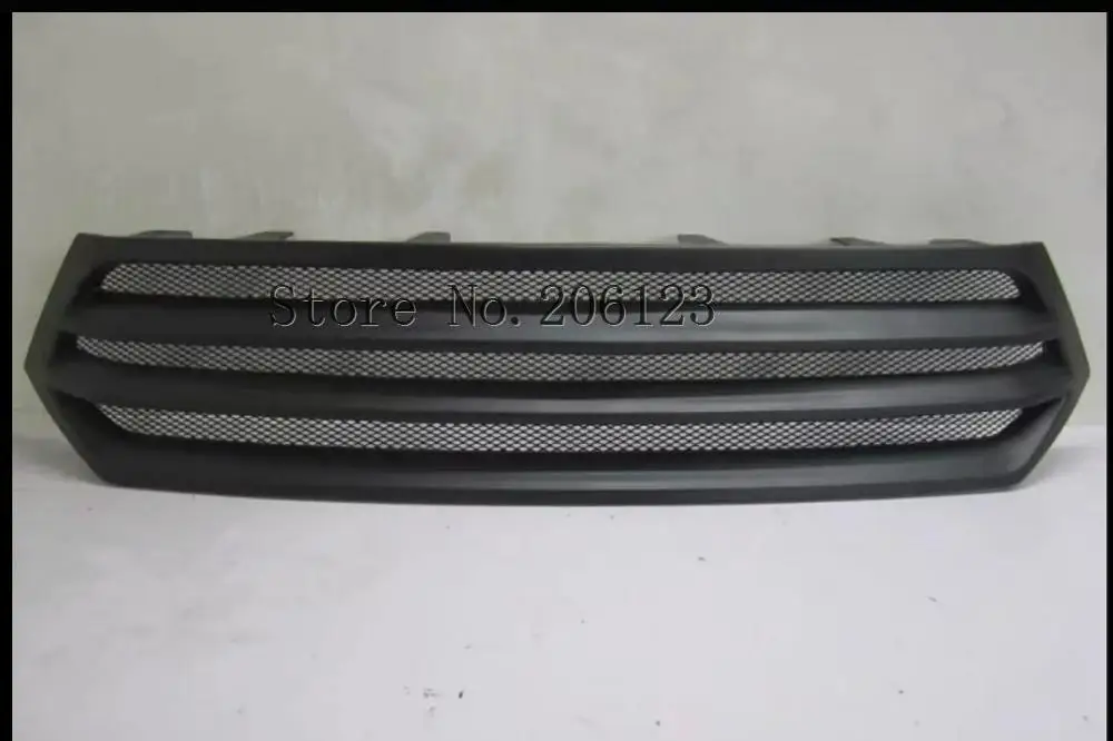 Накладки на решетку радиатора матовые черные полимерные для TOYOTA Highlander 2012-2013 1 шт. |