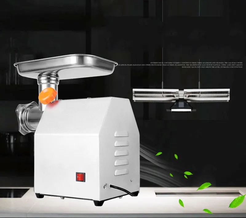 Электрическая мясорубка из нержавеющей стали 600 Вт колбасная машина 220 В