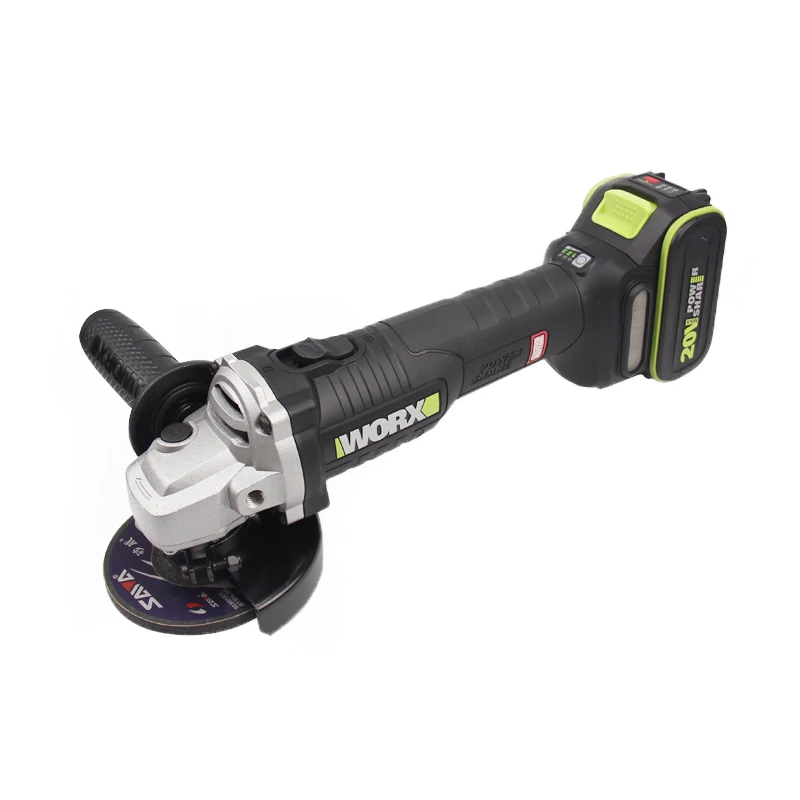 

WORX Brushless motor WU808 angle grinder 20V power share battery with ku270 ,ku390 ,ku230