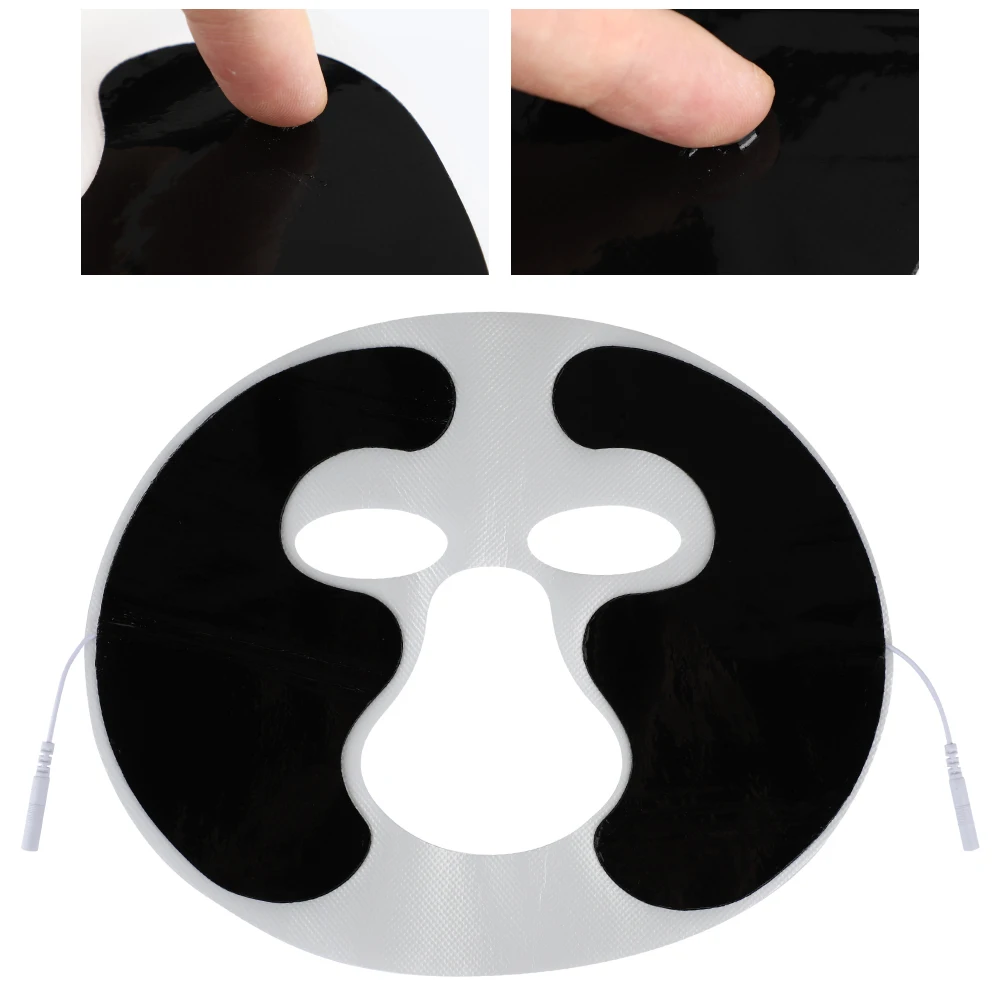 Нетканые электродные накладки для лица Массажные Электроды TENS/EMS цифровая