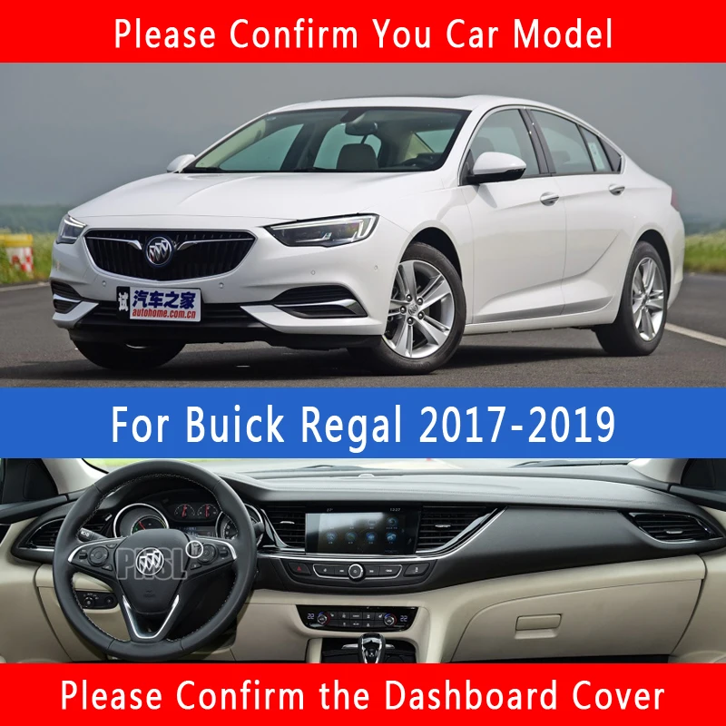 PNSL крышка приборной панели автомобиля коврик для ковёр Buick Regal 2017-2019 Защита от