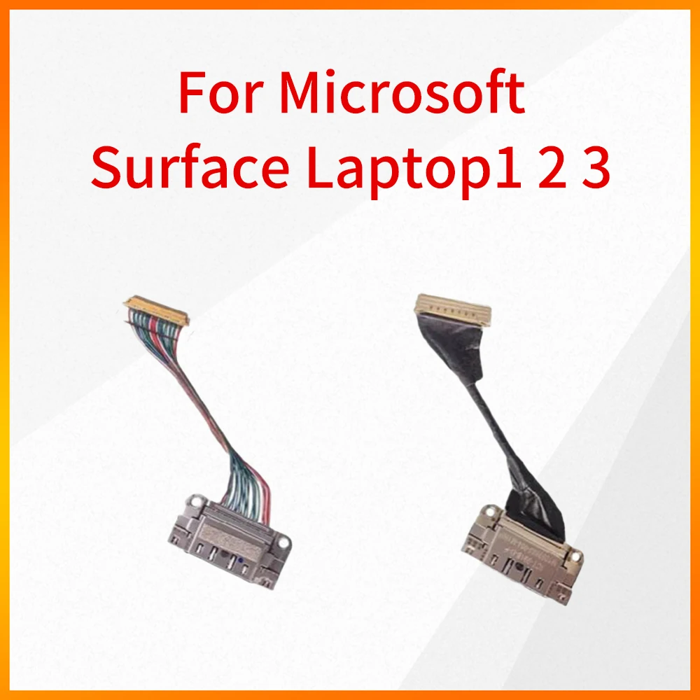 

Оригинальный разъем для зарядного порта подходит для Microsoft Surface Laptop1 2 3 1782 штекер интерфейса зарядки