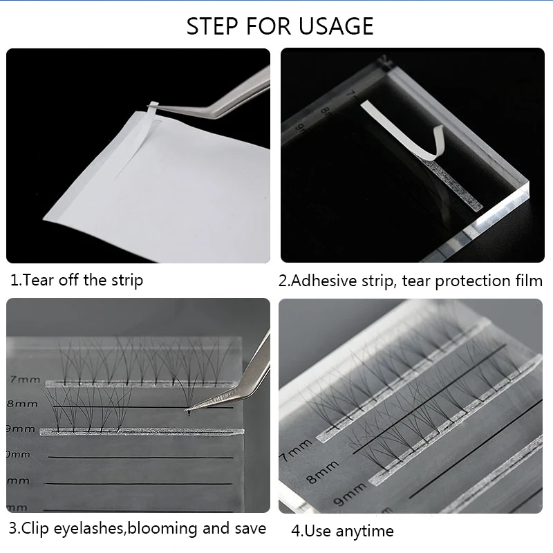 Макияж для наращивания ресниц клейкая лента инструменты макияжа 250|Накладные