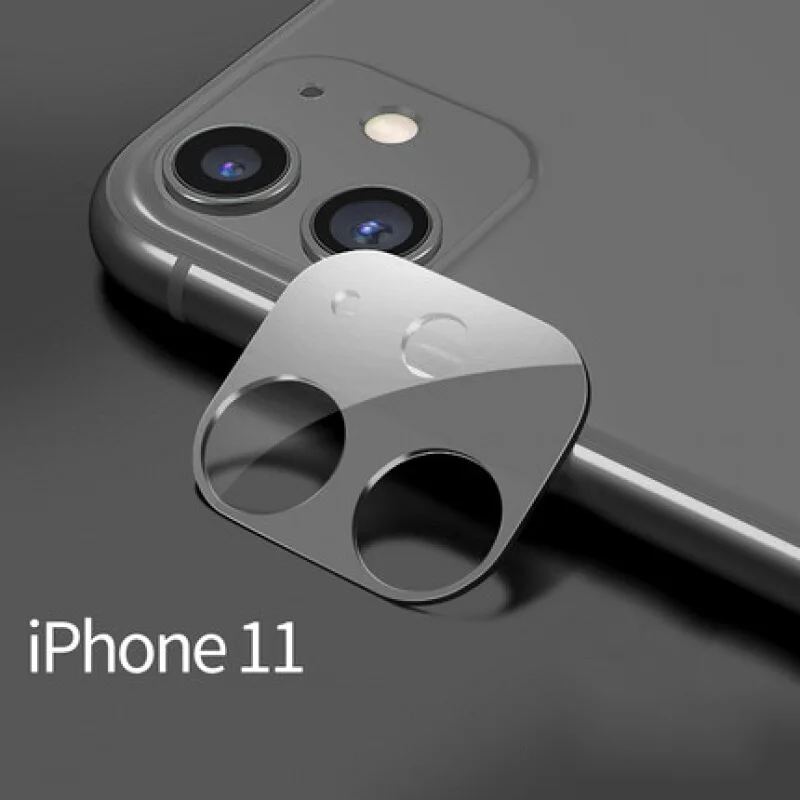 

Металлический защитный чехол для объектива камеры Apple iPhone 11 iPhone11 черный чехол для камеры защитный чехол для задней камеры IPHONE 11
