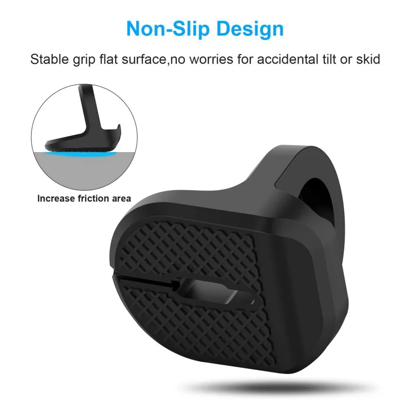 Силиконовый нескользящий держатель для смарт часов настольная подставка