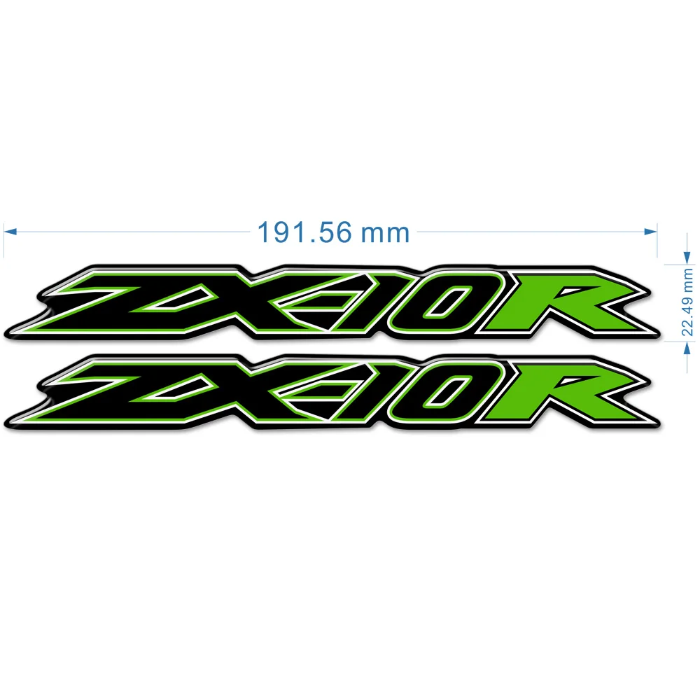 Эмблема значок Логотип для Kawasaki Ninja ZX-10R ZX10R ZX 10R бак обтекатель наколенники