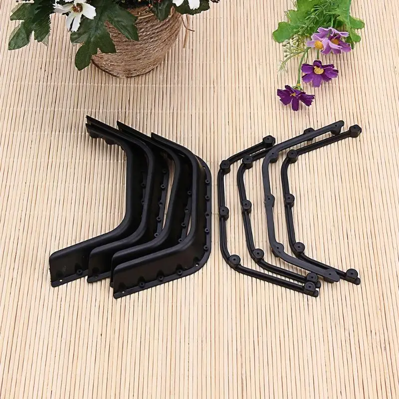 1:10 RC Гусеничный черный брызговик вспышки Кузов для Axial SCX10 Gelande II D90 D110 корпус части