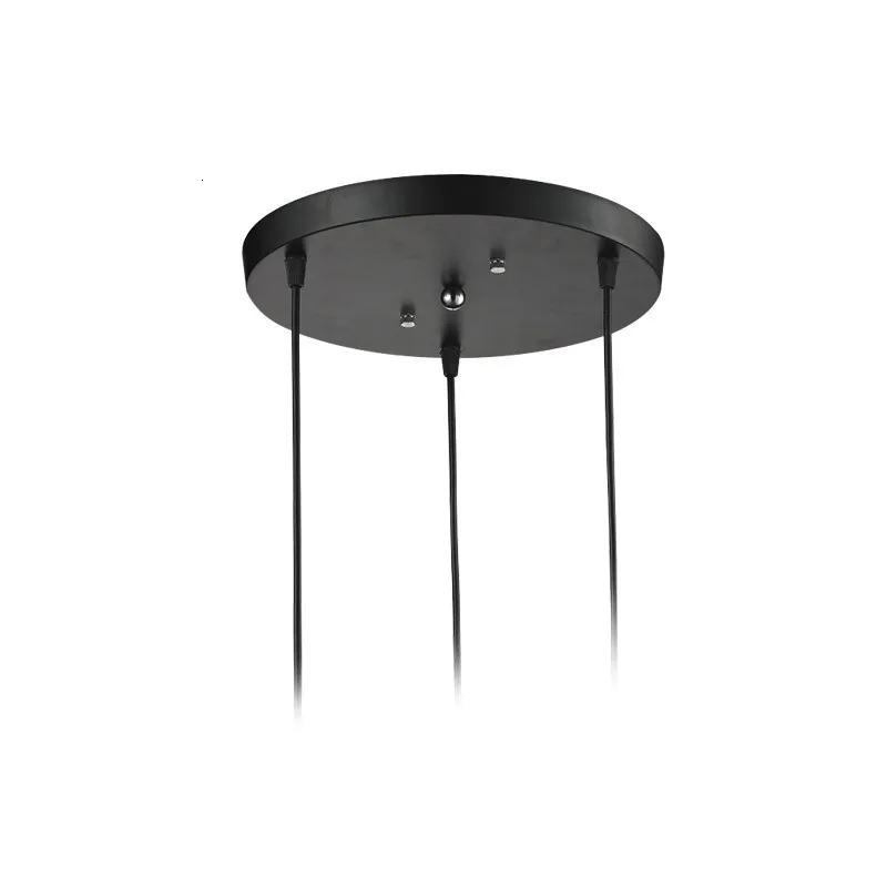 circle 300mm black C Подвесной светильник потолочный базовый круг и прямоугольный 3/4/5/6 отверстий на потолке основание для светильника для люстры - Цвет: circle 300mm black C