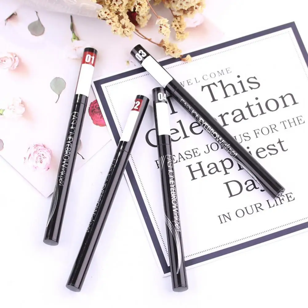 

Waterproof Eyebrow Pencil Long-lasting Brow Pen Beautiful Natural Eyebrow Enhancer Dye Tint Pencil Cosmetic for Girl