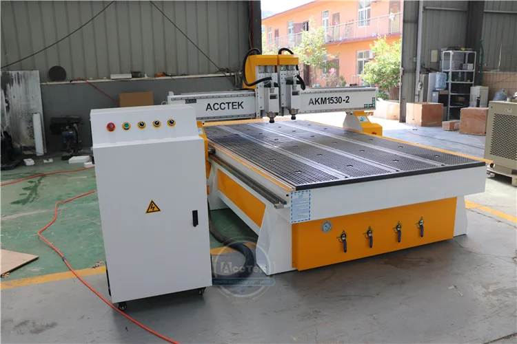 3d Wood Cutting Cnc Router Machine 1530 Double Head Wood Carving Machines Factory Price enlarge