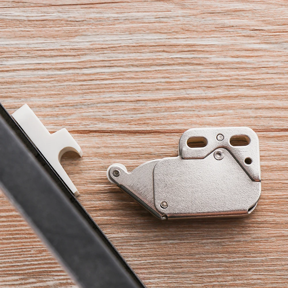 Мини-замок с пружинным зажимом шкафы защелкой защита от кражи замок для дверей