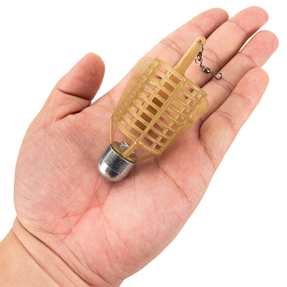 Клетка для кормления карпов 20 г/30 г/40 г/50 г с грузом для запутывания приманок и аксессуарами.