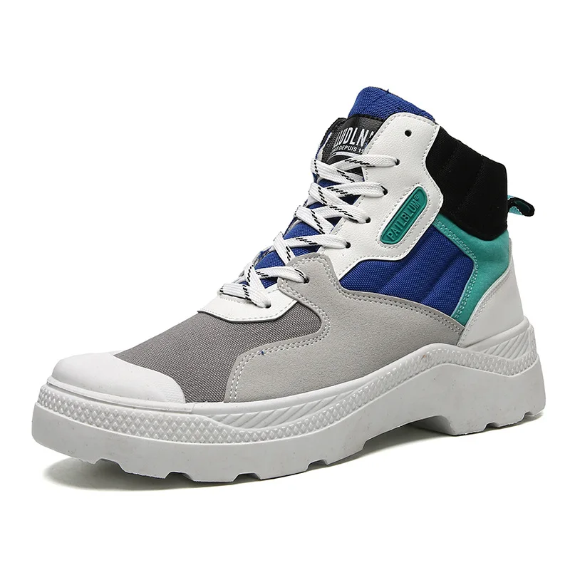 

2019 Autumn Breathable High Canvas Canvas Martin Boots Classic High Top Mens Sneaksers Outdoor Sports Casual Shoes JD-K07