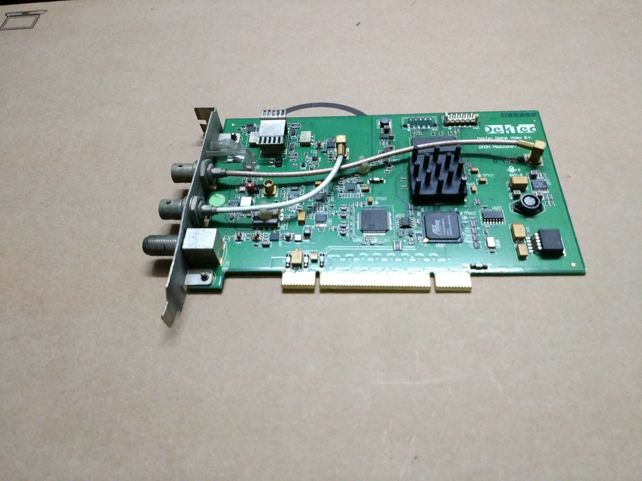 Плата промышленного оборудования DEKTEC DTA-115 REV 3 OFDM преобразователь