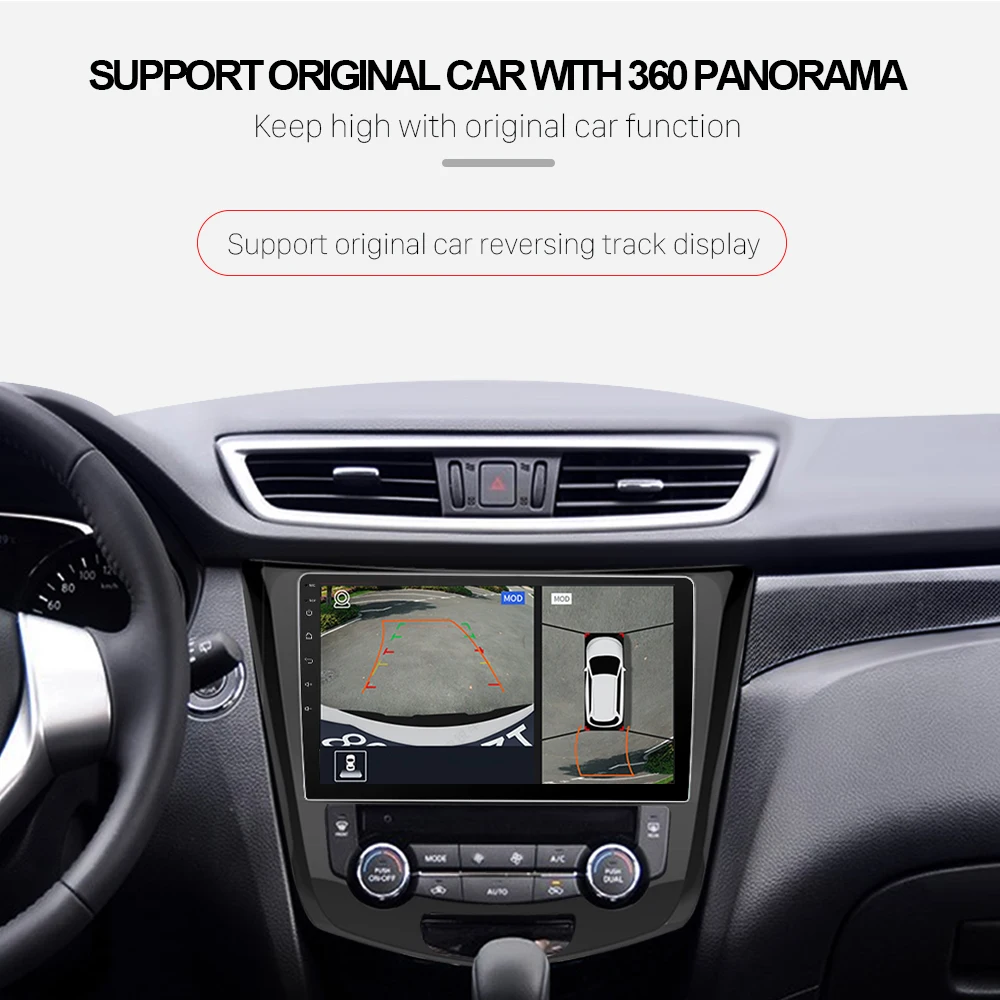 Eunavi 10 1 &quotAndroid автомобильный gps радиоплеер для Nissan X Trail кашкал 2014 2017 с