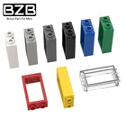 BZB MOC 60593 1x2x3 оконная рама, высокотехнологичная модель строительного блока, детские игрушки, детали для самостоятельной сборки, лучшие подарки