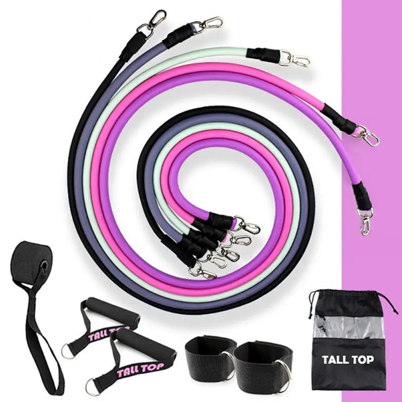 Резиновая лента Procircle с кольцами 15 шт. подходит для домашних тренажерных залов