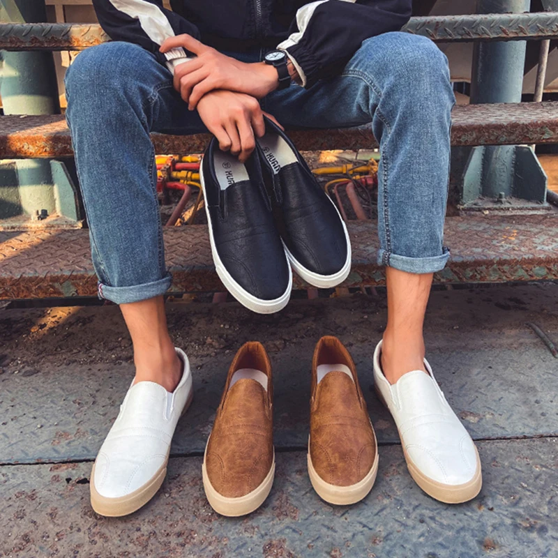 YWEEN Мужская обувь Сезон весна-лето Из искусственной кожи Обувь для мужчин