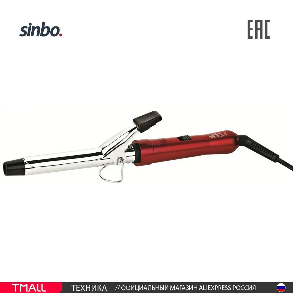 Щипцы Sinbo SHD 7032 красный | Красота и здоровье