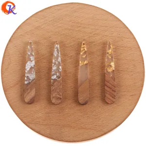 Аксессуары для ювелирных изделий Cordial Design 50 шт. 7*44 ммискусственная кожанатуральное дерево и смоларучная работафурнитура для сережек