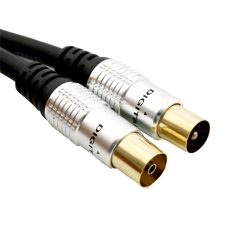 1pc TV 9 5 мм штекер для Женский Джек коаксиальный ТВ спутниковая антенна