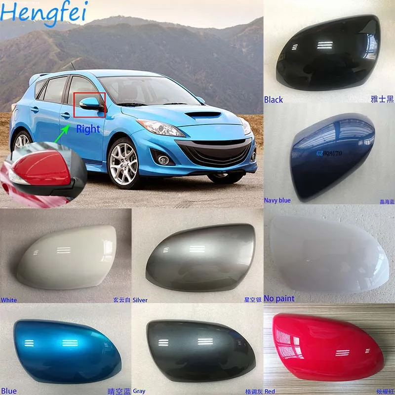 Автомобильный аксессуар HengFei для Mazda 3 Axela чехол зеркала заднего вида седан 2 0|mirror