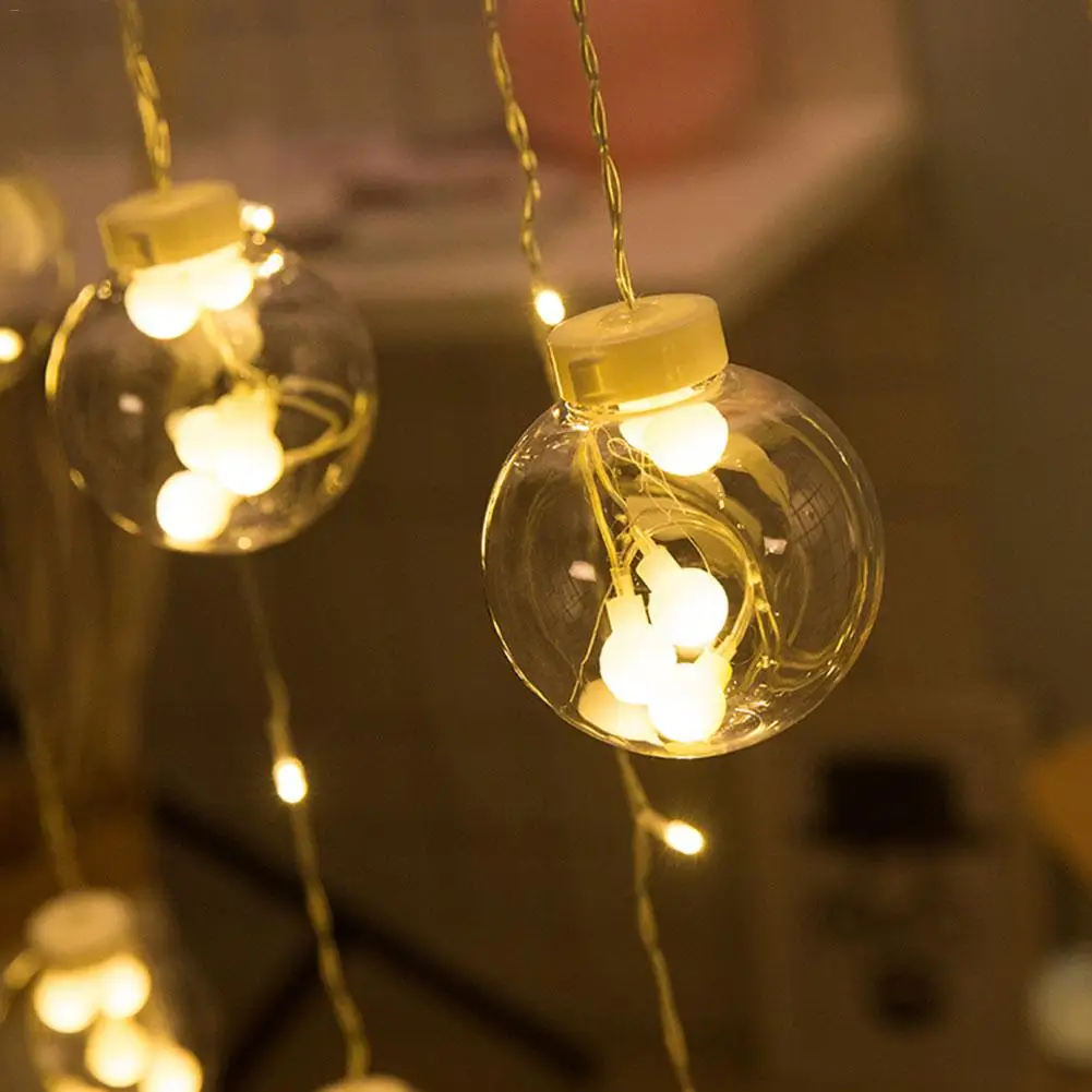 Рождественские украшения для дома светодиодный светильник гирлянда елочные